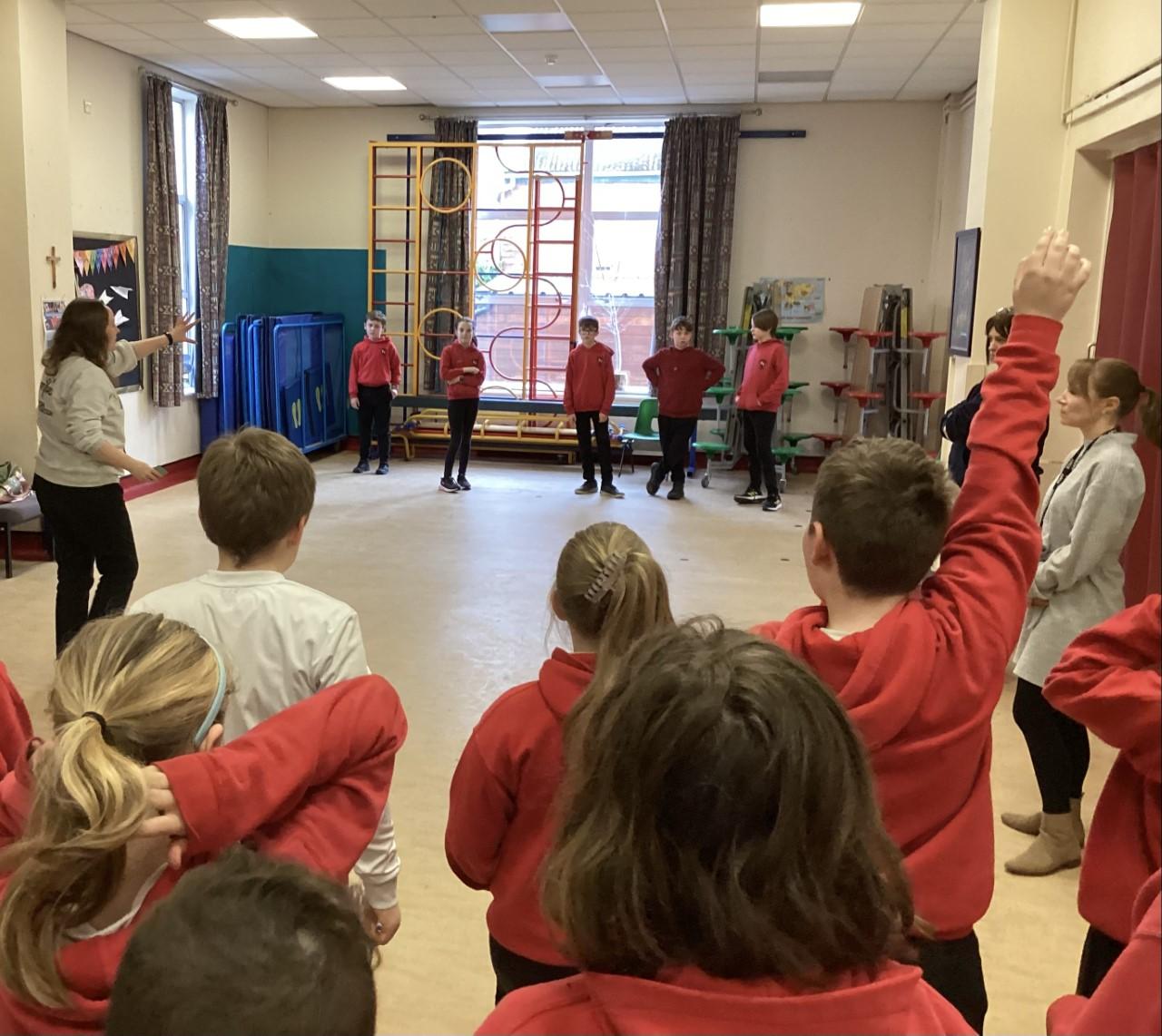 Class 5 have been working with the Courtyard to open up discussion around Mental Health.